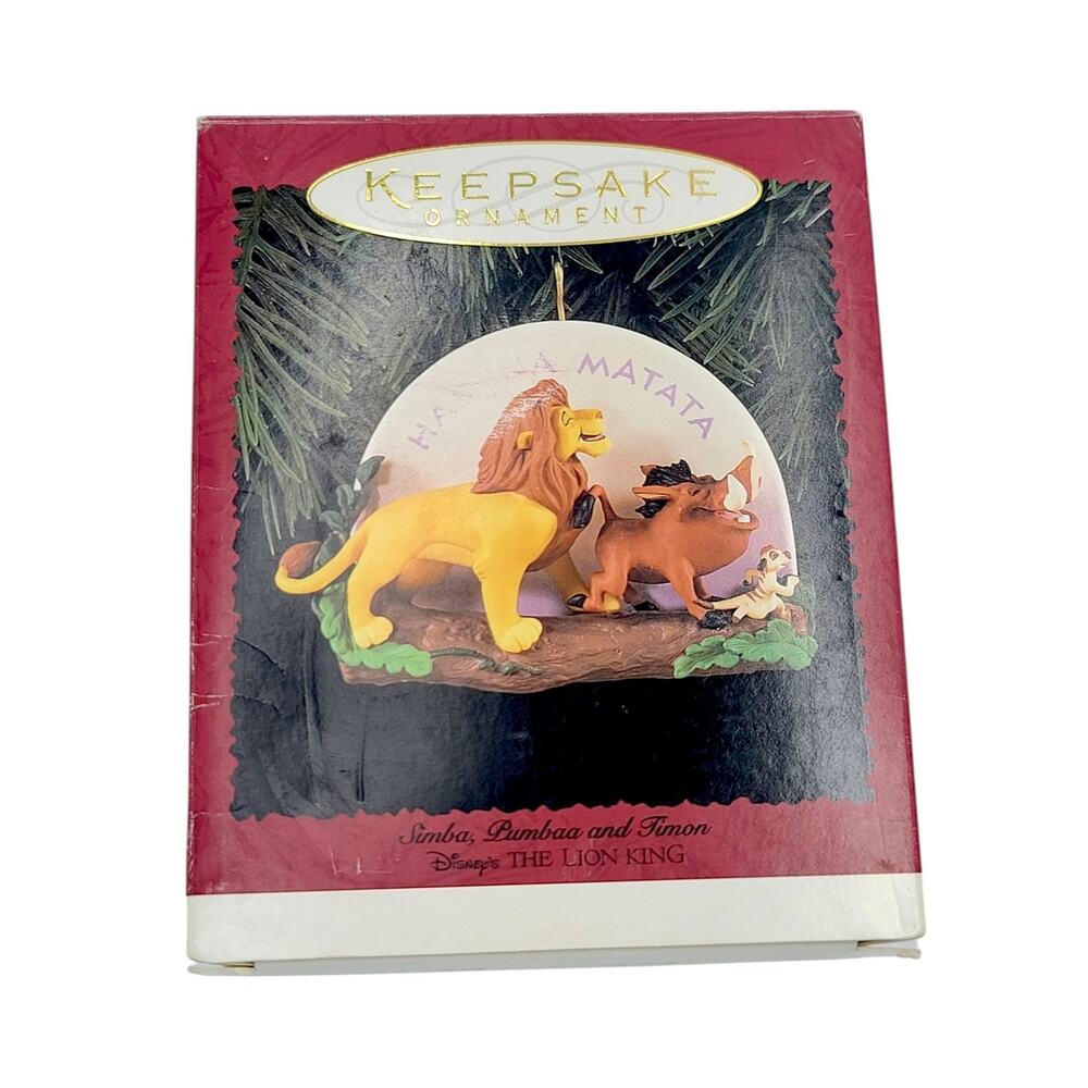 Hallmark Lion King Simba Pumba Simon Hakuna Matata